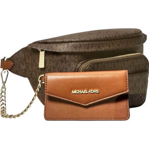 NWT Michael Kors Maisie Large 2 in 1 Waistpack Crossbody Bag